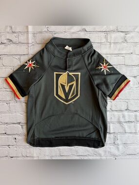 Las Vegas Golden Knights VGK Hockey Dog Jersey Shirt NHL EUC Pet Clothes Size XL